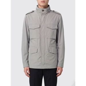Moorer Coat Men Grey